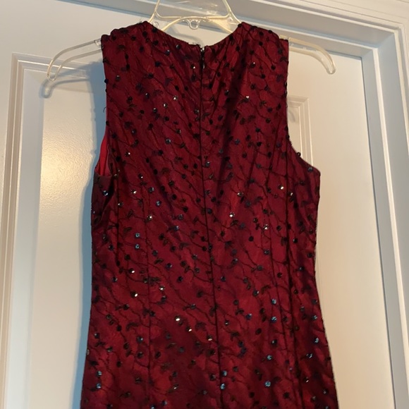 Women’s red and black sequin dress Size 2. Alexia Admor brand - Picture 4 of 6